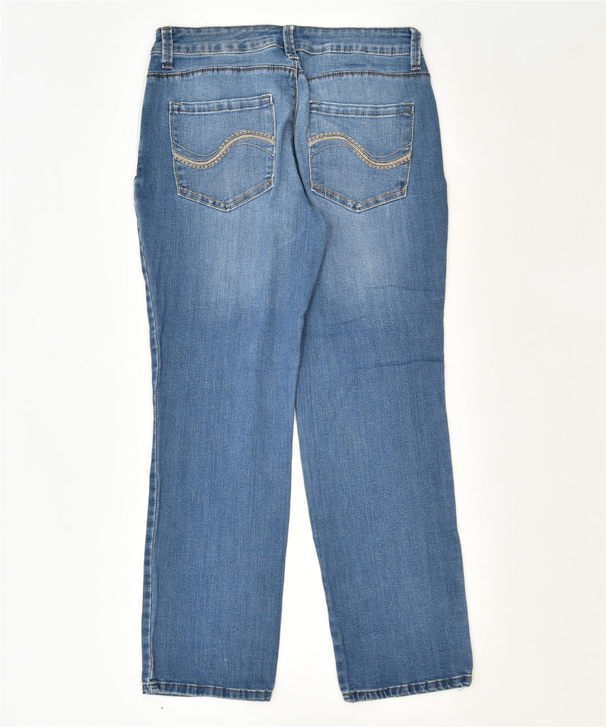 LEE Womens Straight Jeans US 8 Medium W31 L28 Blue Cotton Classic | Vintage | Thrift | Second-Hand | Used Clothing | Messina Hembry 