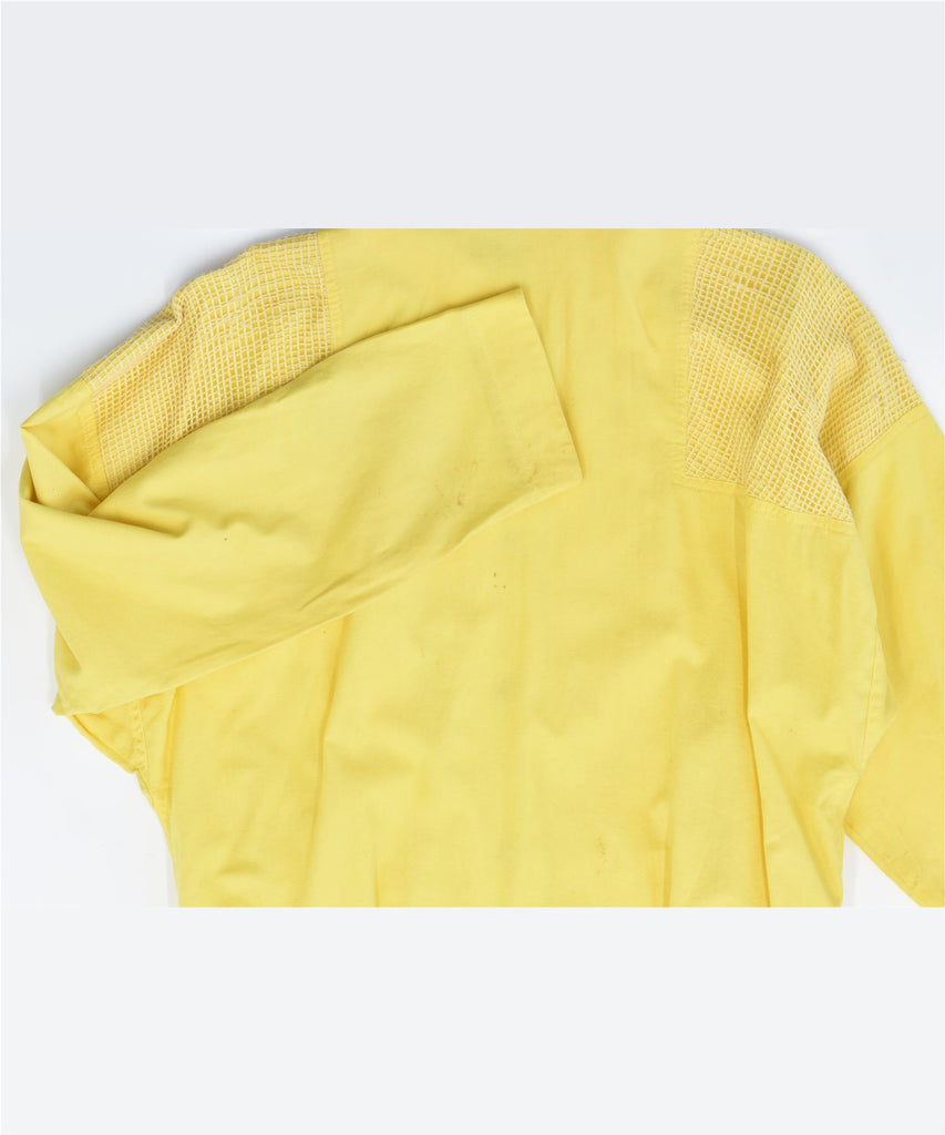 YOUNG STYLE Womens Bomber Jacket EU 40 Medium Yellow Cotton Vintage | Vintage | Thrift | Second-Hand | Used Clothing | Messina Hembry 