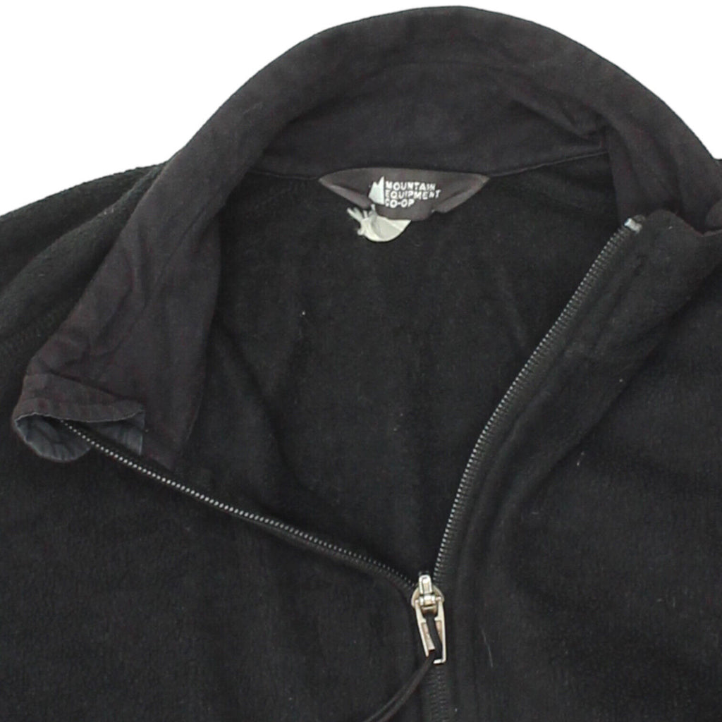 Mountain Equipment Womens Black Full Zip Fleece Jacket | Vintage Outdoor Hiking | Vintage Messina Hembry | Thrift | Second-Hand Messina Hembry | Used Clothing | Messina Hembry 