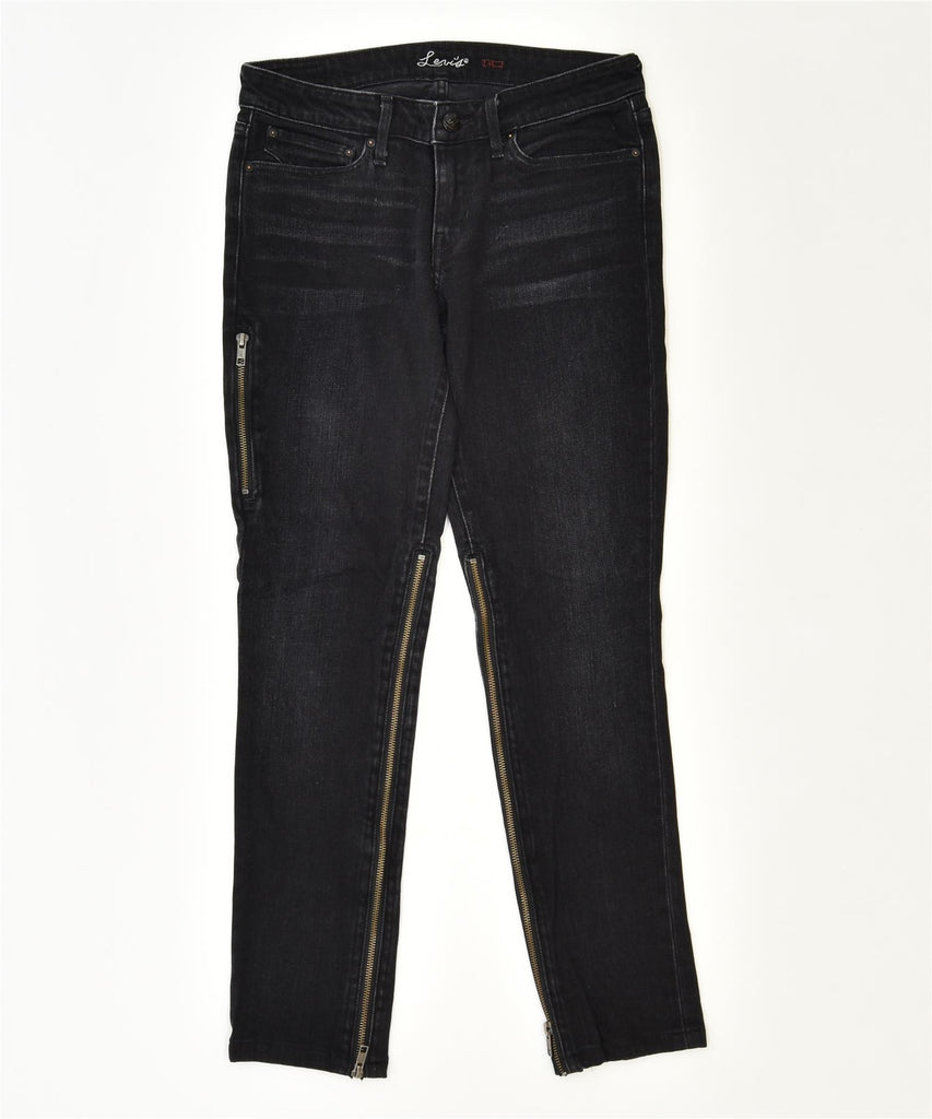 LEVI'S Womens Slim Jeans W27 L29 Black Classic | Vintage | Thrift | Second-Hand | Used Clothing | Messina Hembry 