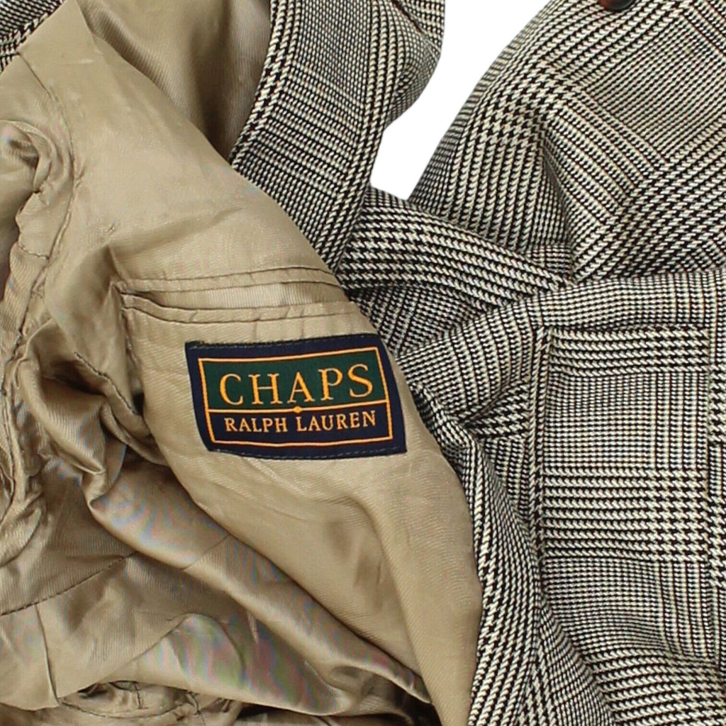 Chaps Ralph Lauren Grey Filene's Blazer Jacket | Vintage High End Designer VTG | Vintage Messina Hembry | Thrift | Second-Hand Messina Hembry | Used Clothing | Messina Hembry 