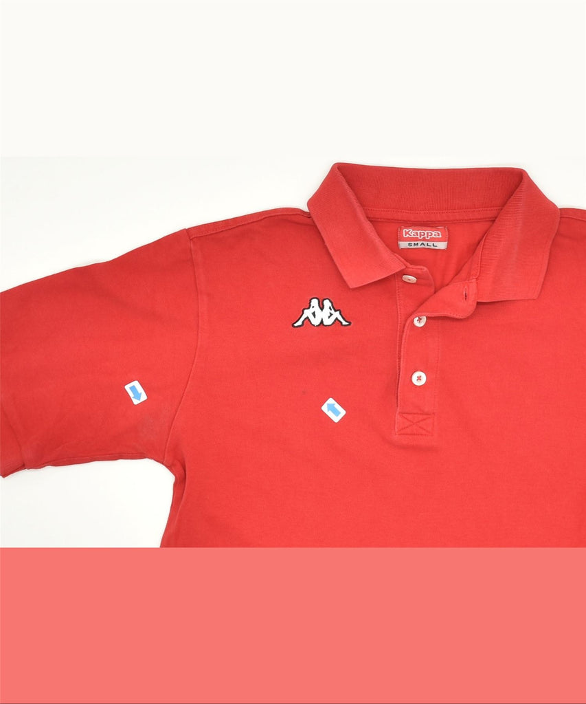 KAPPA Mens Polo Shirt Small Red Cotton | Vintage | Thrift | Second-Hand | Used Clothing | Messina Hembry 