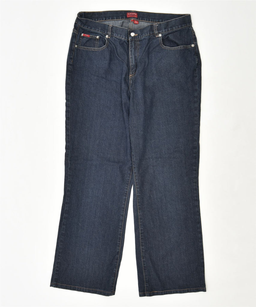 CHAPS Womens Straight Jeans US 16 W36 L28 Blue Cotton | Vintage | Thrift | Second-Hand | Used Clothing | Messina Hembry 