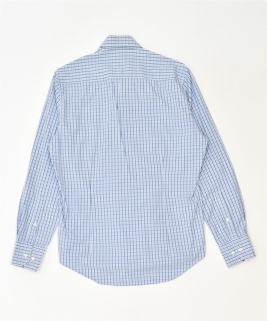 BEST COMPANY Mens Shirt Small Blue Cotton Classic | Vintage | Thrift | Second-Hand | Used Clothing | Messina Hembry 