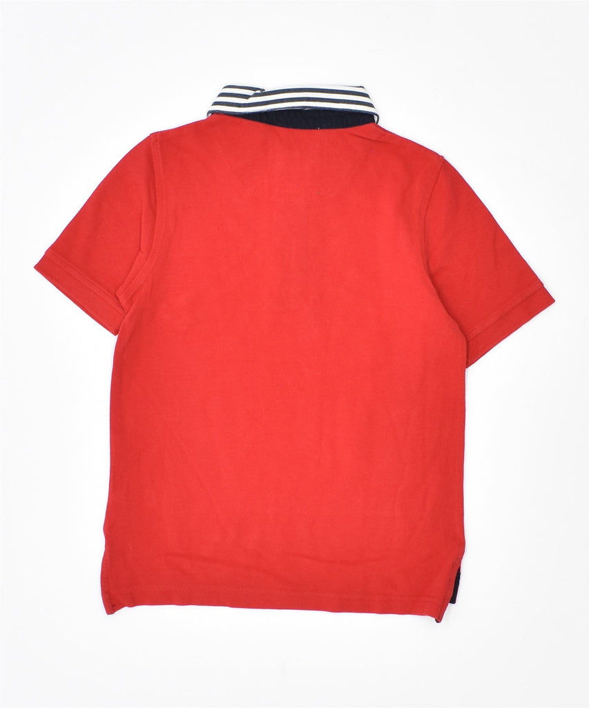 WOOLRICH Boys Polo Shirt 5-6 Years Red Cotton | Vintage | Thrift | Second-Hand | Used Clothing | Messina Hembry 