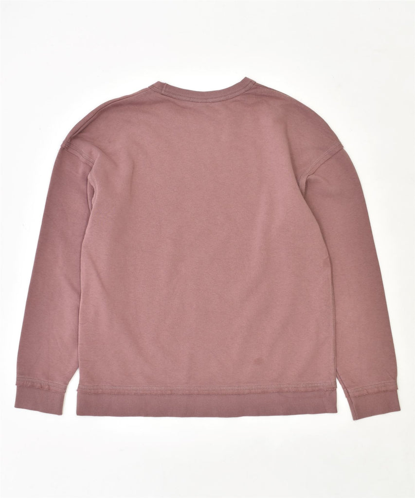 JACK & JONES Mens Sweatshirt Jumper Medium Pink Cotton | Vintage | Thrift | Second-Hand | Used Clothing | Messina Hembry 