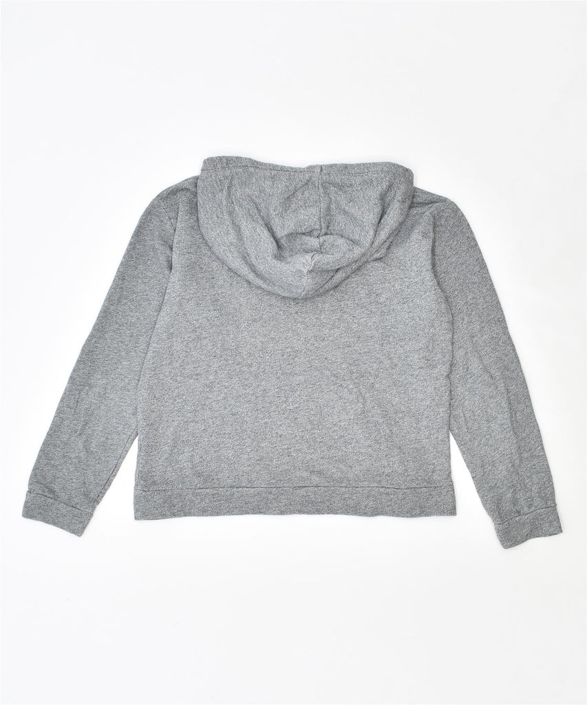 JACK WILLS Womens Hoodie Jumper UK 10 Small Grey Cotton | Vintage | Thrift | Second-Hand | Used Clothing | Messina Hembry 