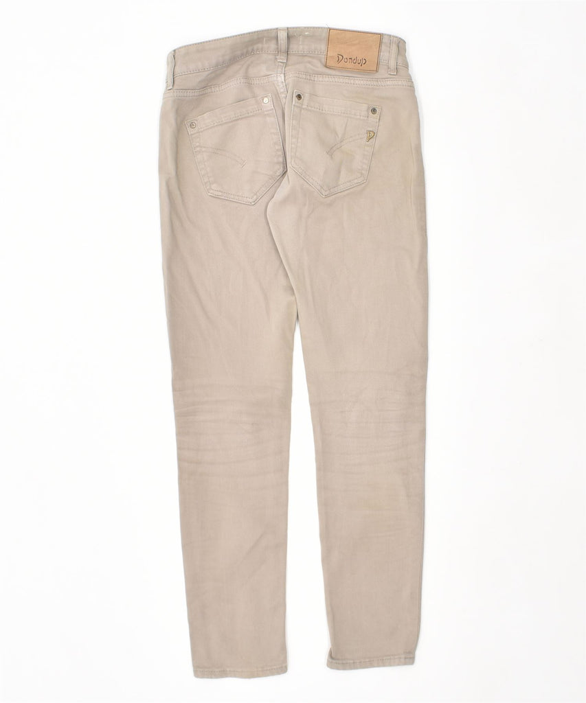 DONDUP Womens Slim Jeans W27 L27 Beige | Vintage | Thrift | Second-Hand | Used Clothing | Messina Hembry 