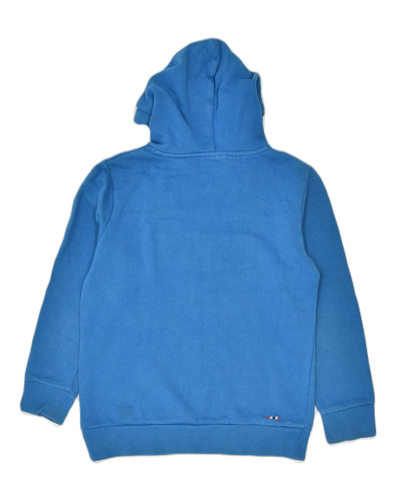 NAPAPIJRI Boys Graphic Hoodie Jumper 9-10 Years Blue | Vintage | Thrift | Second-Hand | Used Clothing | Messina Hembry 