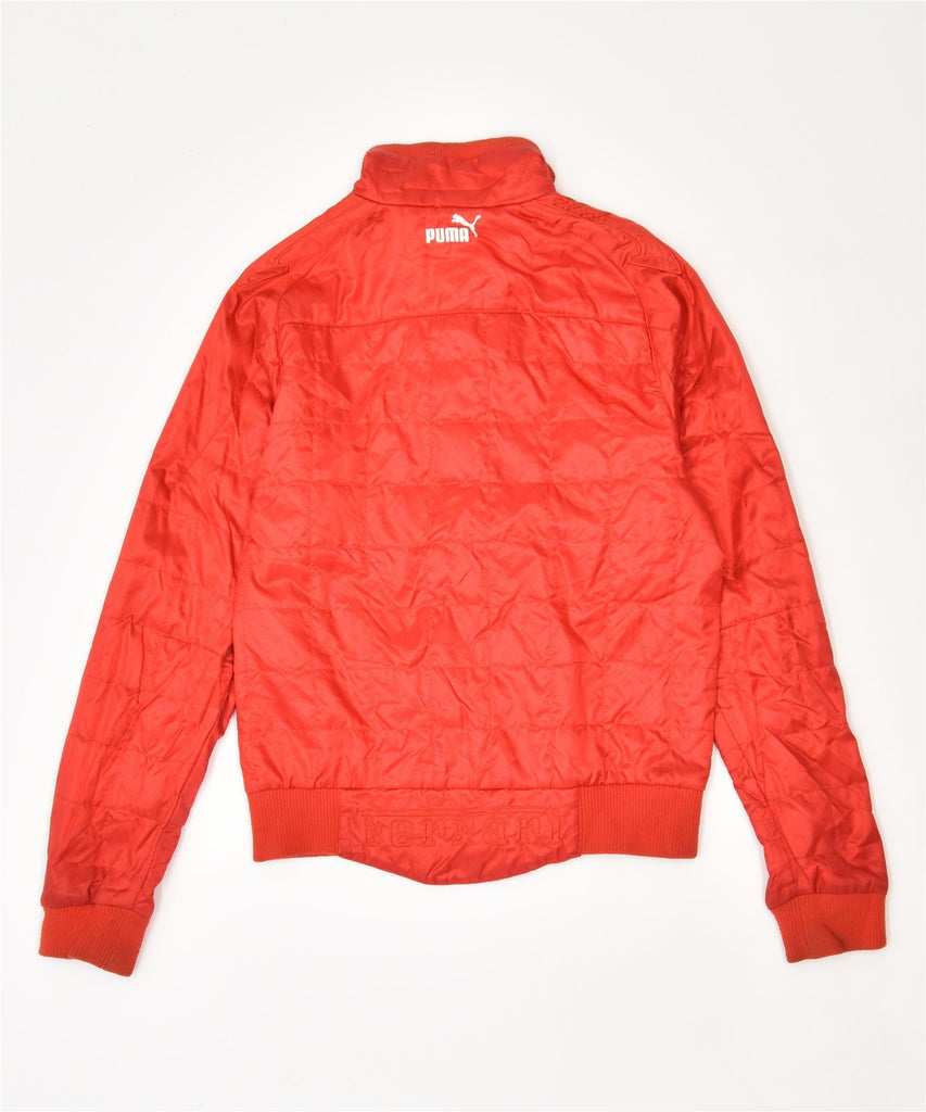 PUMA Boys Bomber Jacket 10-11 Years Medium Red Nylon | Vintage | Thrift | Second-Hand | Used Clothing | Messina Hembry 