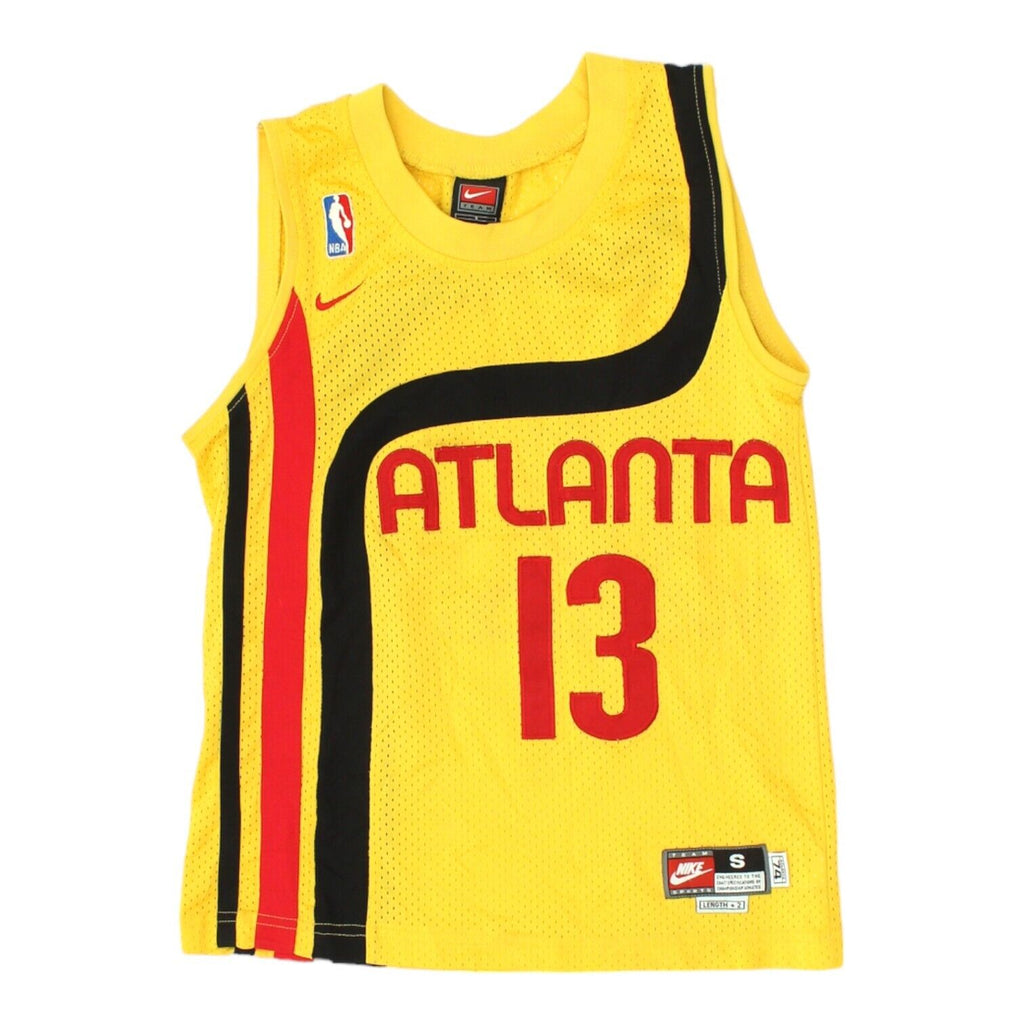 Atlanta Hawks Glenn Robinson Nike Kids Jersey | Vintage NBA Sportswear Yellow | Vintage Messina Hembry | Thrift | Second-Hand Messina Hembry | Used Clothing | Messina Hembry 