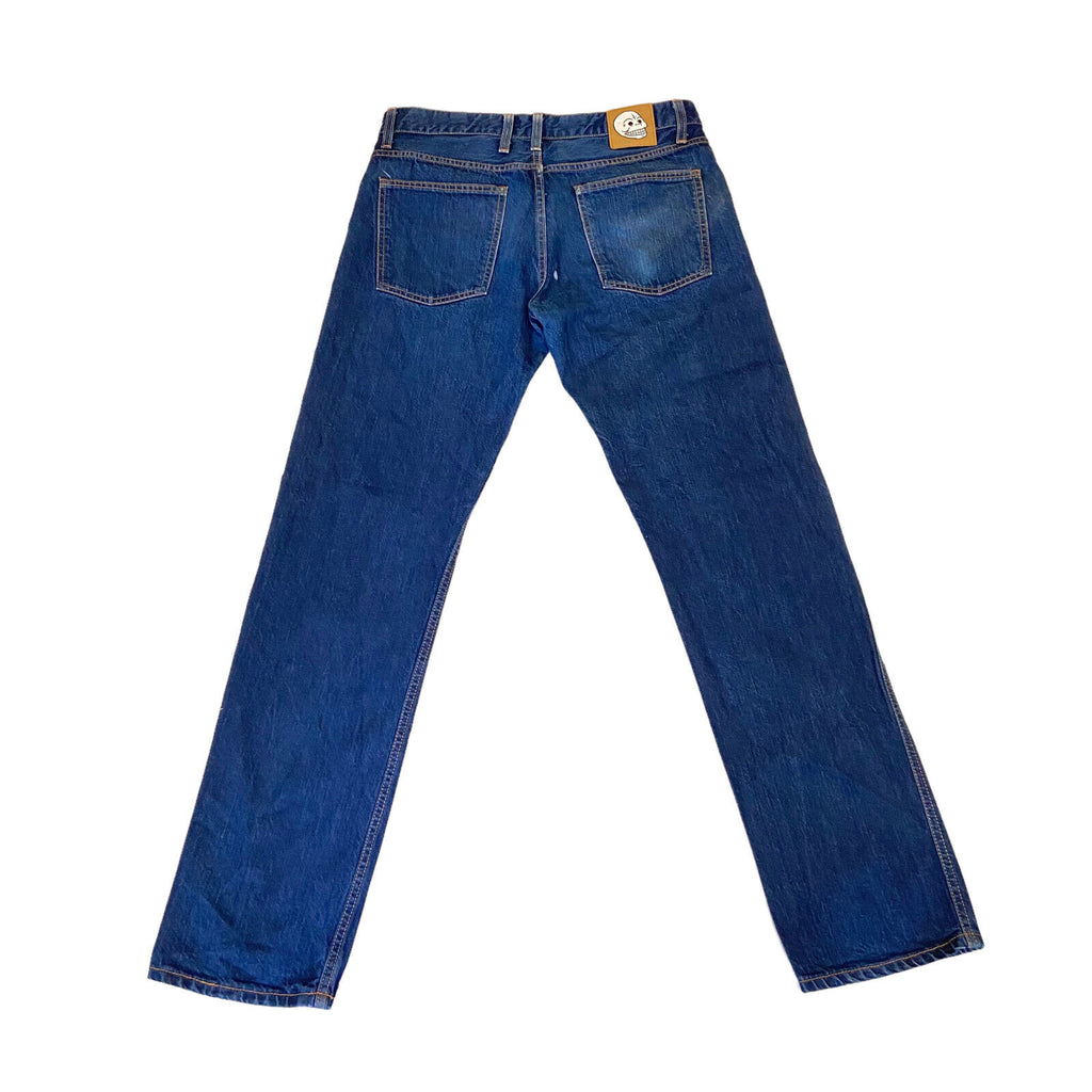 Cheap Monday Regular Jeans | Designer Slightly Tapered Denim Blue | Vintage Messina Hembry | Thrift | Second-Hand Messina Hembry | Used Clothing | Messina Hembry 