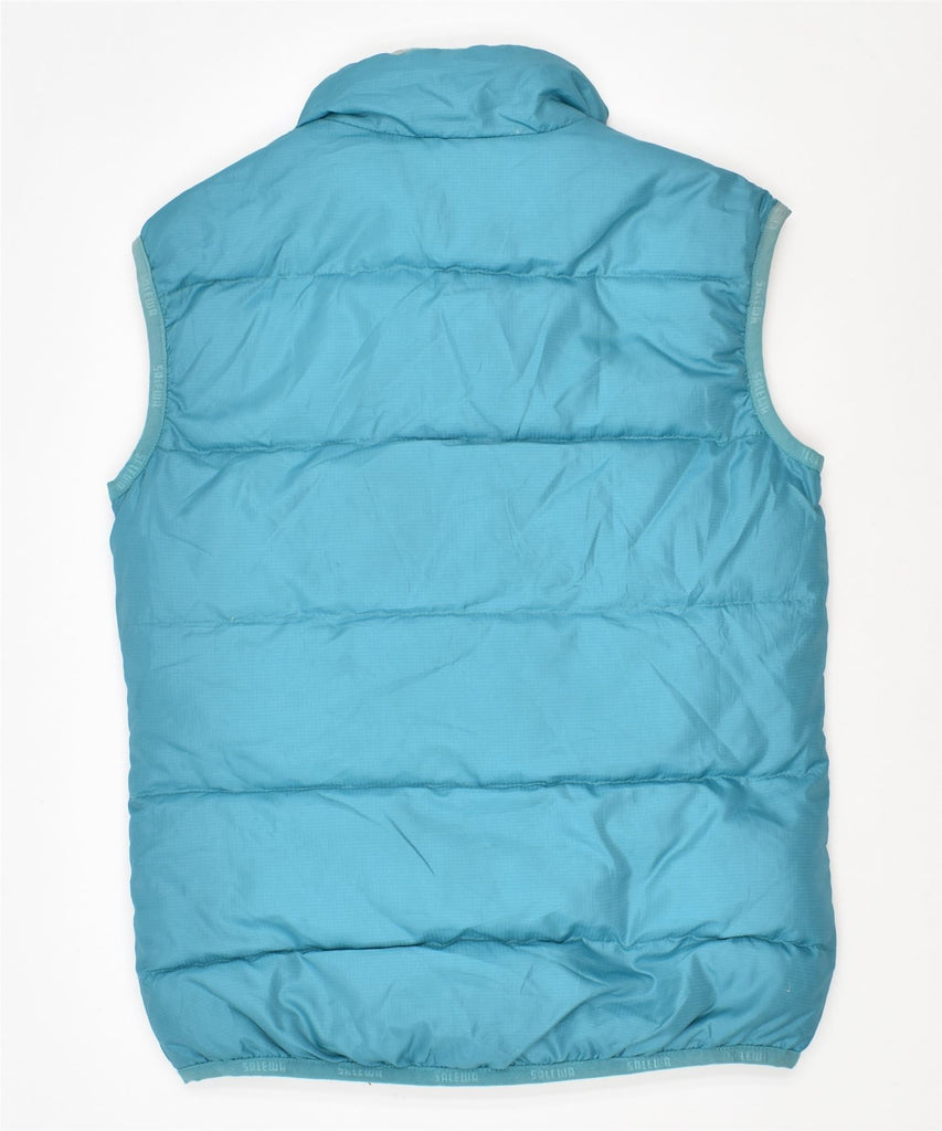 SALEWA Boys Padded Gilet 6-7 Years Turquoise Polyester Vintage | Vintage | Thrift | Second-Hand | Used Clothing | Messina Hembry 