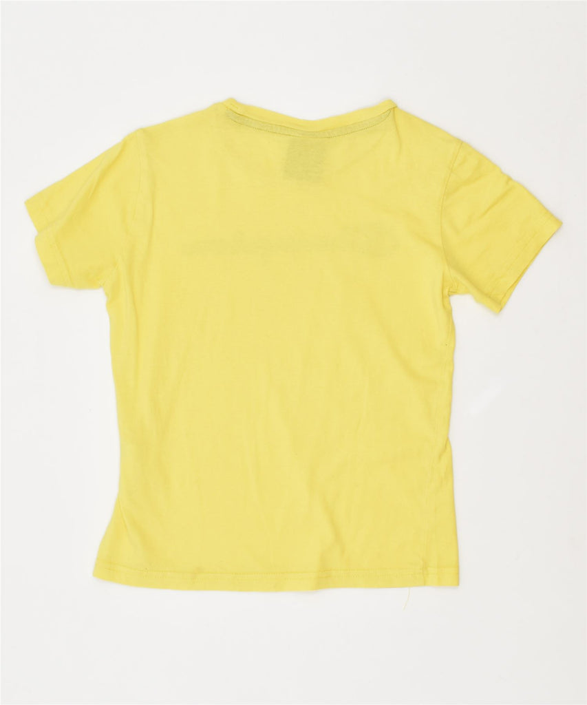 CHAMPION Boys Graphic T-Shirt Top 7-8 Years Small Yellow Cotton | Vintage | Thrift | Second-Hand | Used Clothing | Messina Hembry 