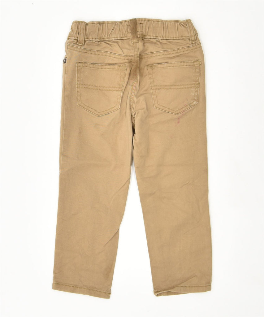 OSHKOSH Boys Straight Capri Trousers 11-12 Years W22 L15 Brown Cotton | Vintage | Thrift | Second-Hand | Used Clothing | Messina Hembry 