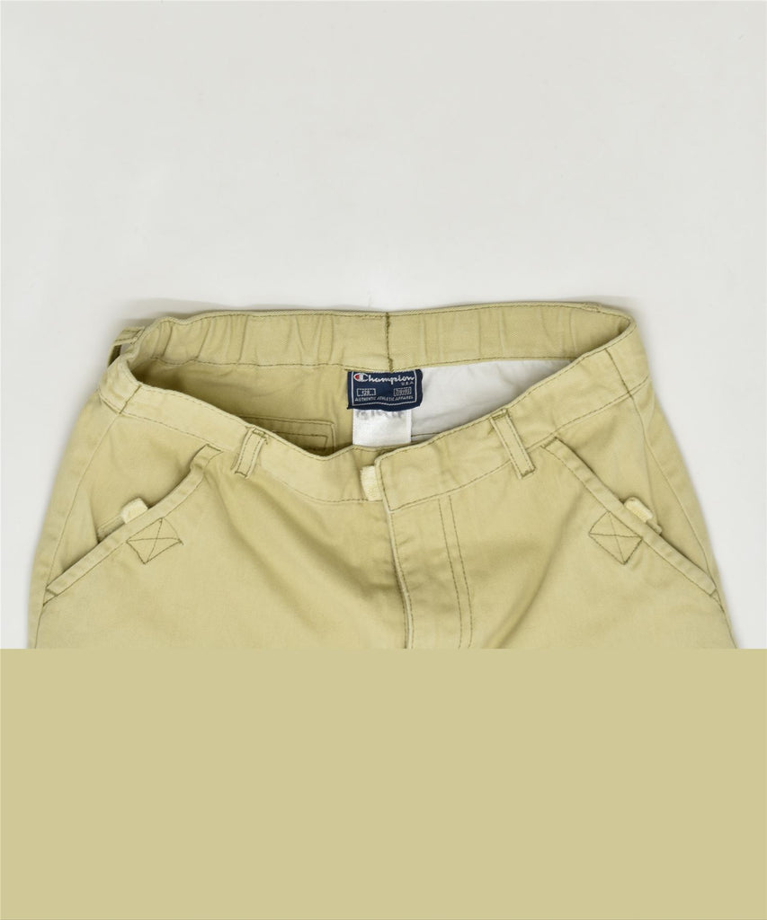 CHAMPION Boys Chino Shorts 7-8 Years W24 Beige Cotton | Vintage | Thrift | Second-Hand | Used Clothing | Messina Hembry 