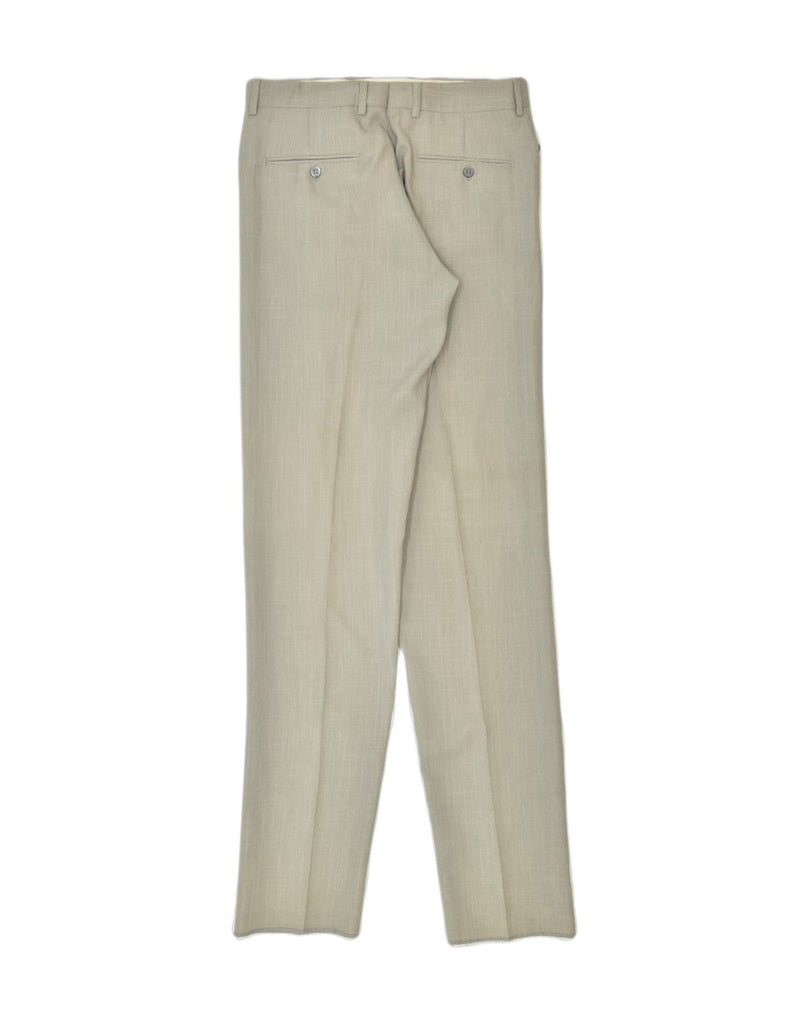 AN & VIN Womens Slim Fit Casual Trousers IT 46  Large W31 L37 Beige Cotton | Vintage | Thrift | Second-Hand | Used Clothing | Messina Hembry 