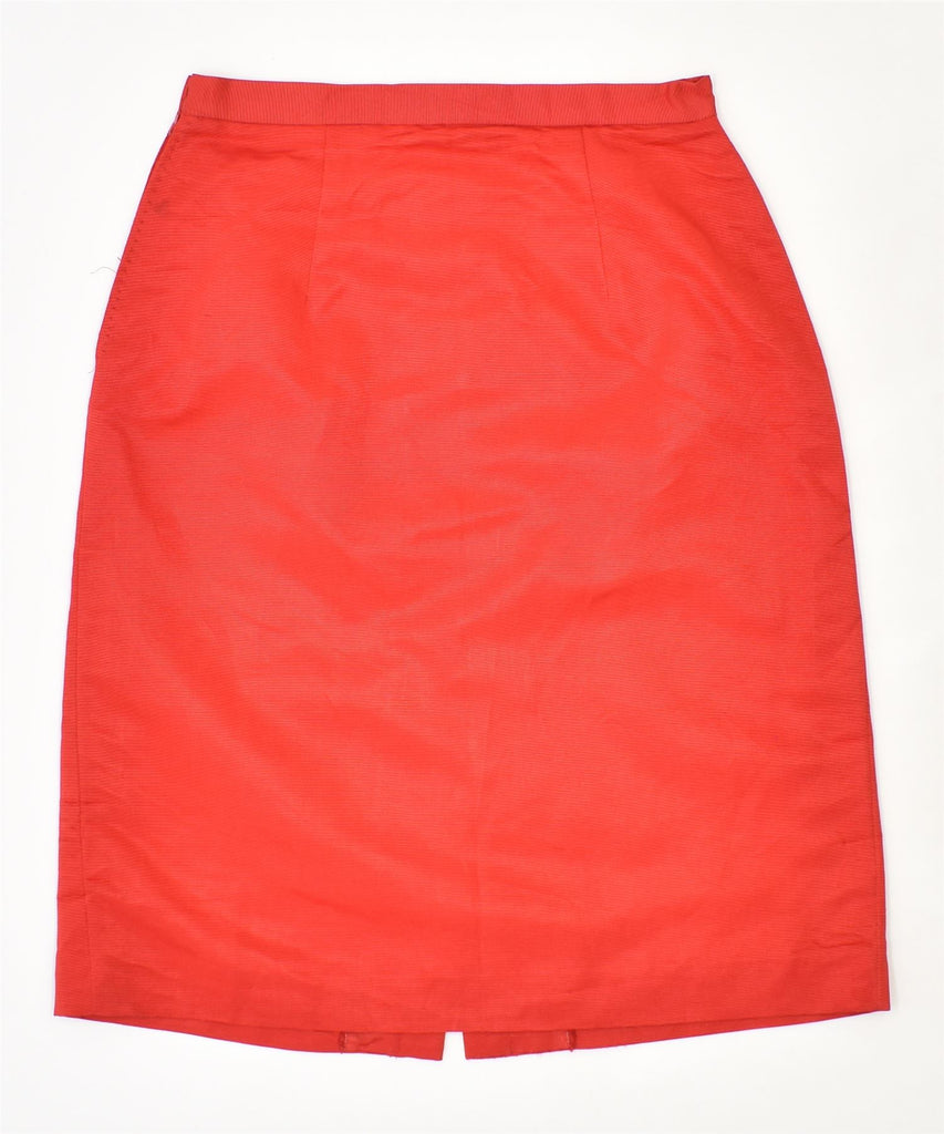 VINTAGE Womens Pencil Skirt W28 Medium Red | Vintage | Thrift | Second-Hand | Used Clothing | Messina Hembry 