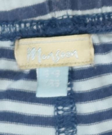 MONSOON Boys Sport Shorts 6-7 Years Blue Striped Cotton | Vintage | Thrift | Second-Hand | Used Clothing | Messina Hembry 