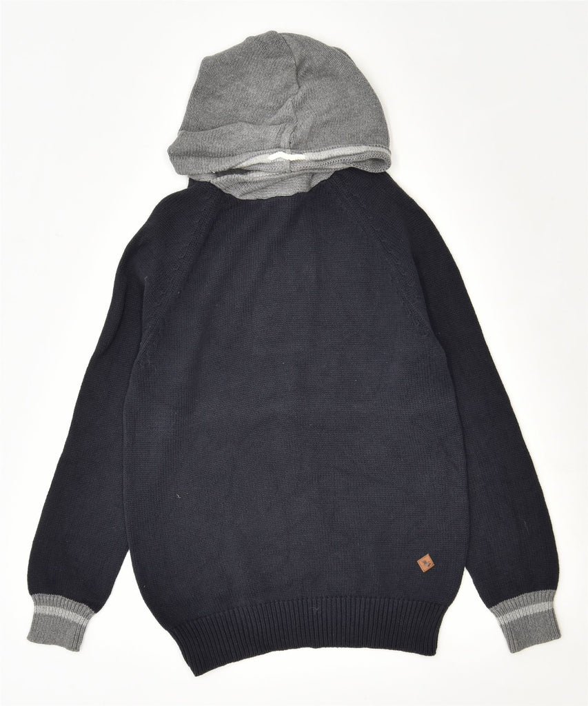 JACK & JONES Mens Hooded Jumper Sweater Small Black | Vintage | Thrift | Second-Hand | Used Clothing | Messina Hembry 