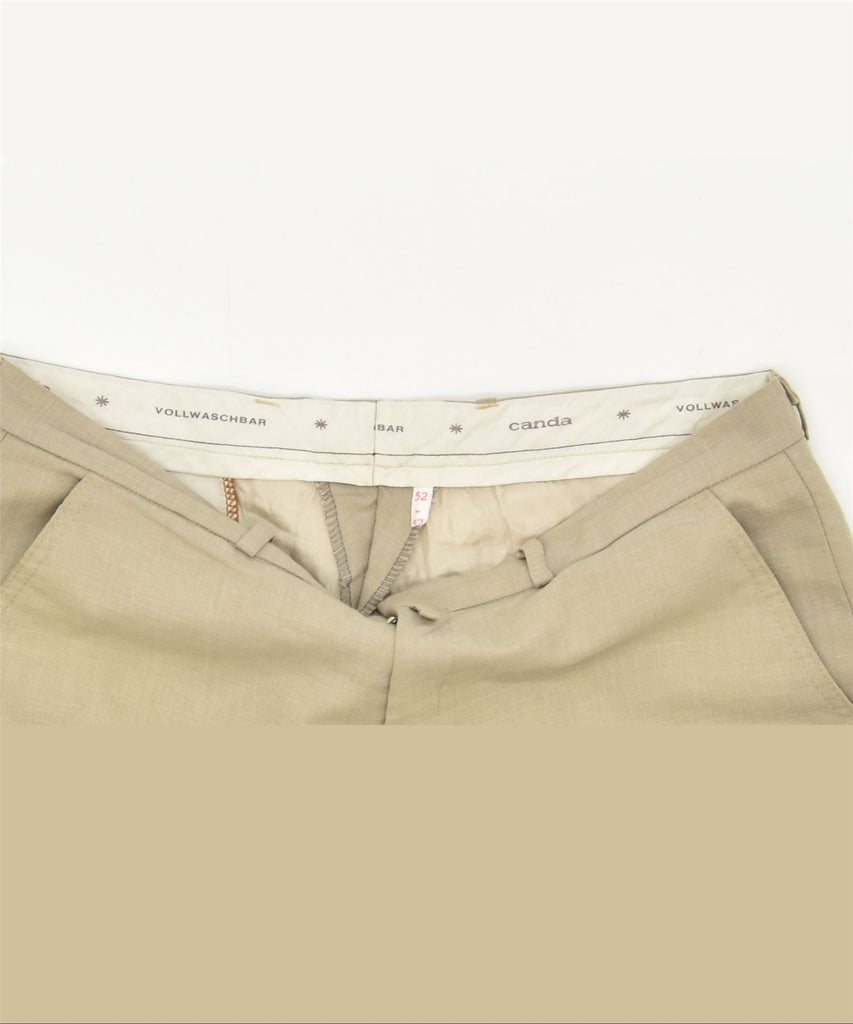 CANDA Mens Chino Shorts EU 52 XL W36 Beige Polyester Classic Vintage | Vintage | Thrift | Second-Hand | Used Clothing | Messina Hembry 