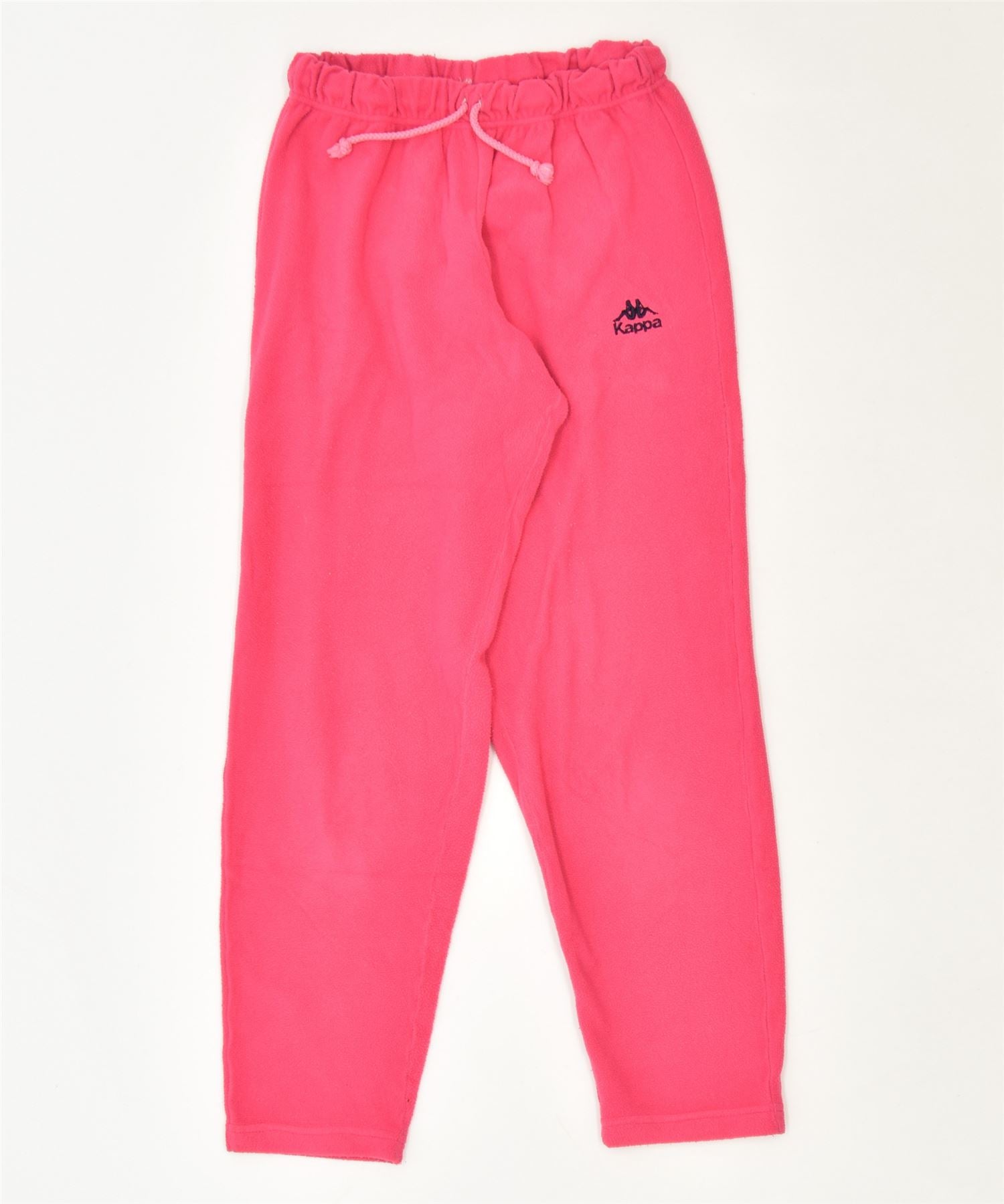 KAPPA Womens Fleece Tracksuit Trousers Small Pink Polyester Sports, Vintage & Second-Hand Clothing Online