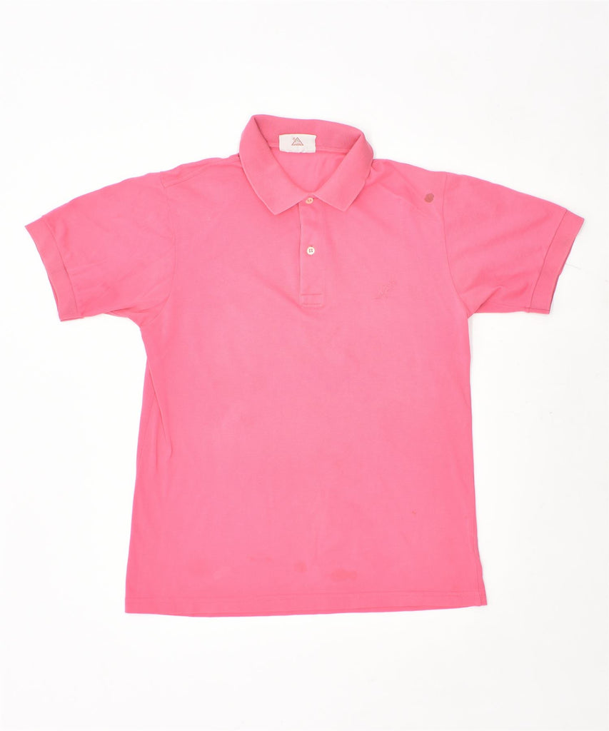 AUSTRALIAN L'ALPINA Mens Polo Shirt IT 44 XS Pink Cotton | Vintage | Thrift | Second-Hand | Used Clothing | Messina Hembry 