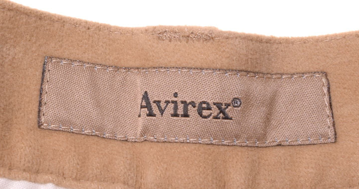 AVIREX Womens Trousers W30 L32 Khaki Cotton - Second Hand & Vintage Designer Clothing - Messina Hembry