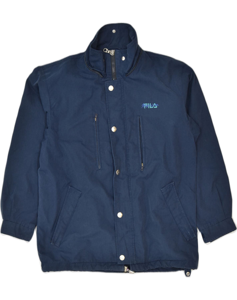 FILA Boys Utility Jacket 13-14 Years Navy Blue | Vintage | Thrift | Second-Hand | Used Clothing | Messina Hembry 