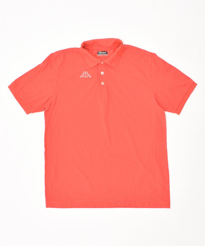 KAPPA Mens Polo Shirt XL Red Cotton | Vintage | Thrift | Second-Hand | Used Clothing | Messina Hembry 