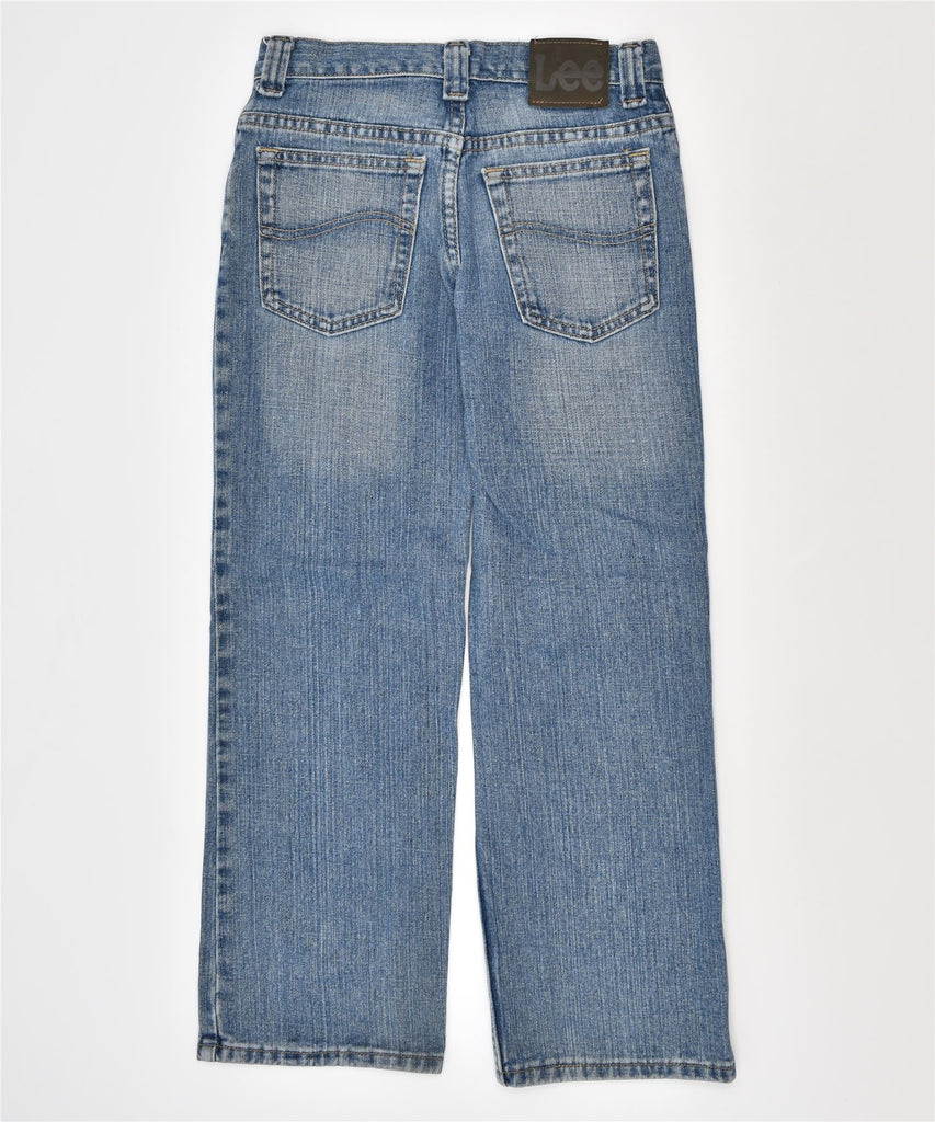 LEE Boys Straight Jeans 9-10 Years W24 L24 Blue Cotton | Vintage | Thrift | Second-Hand | Used Clothing | Messina Hembry 