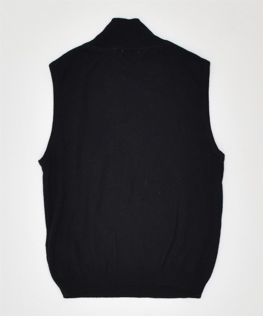 MISS SELFRIDGE Womens Vest Tank Top UK 6 XS Black Cotton | Vintage | Thrift | Second-Hand | Used Clothing | Messina Hembry 