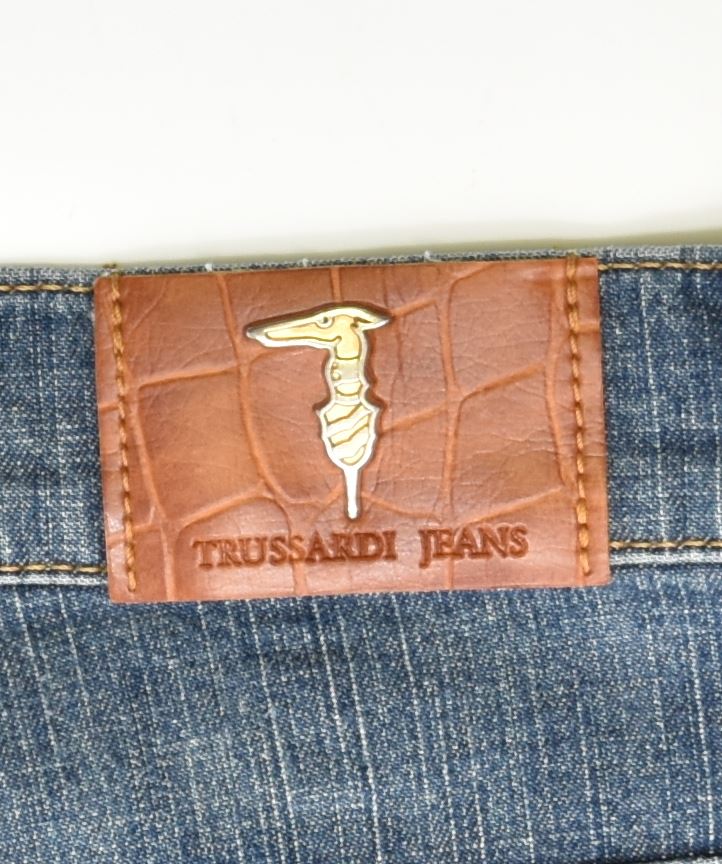 TRUSSARDI Womens Slim Jeans W27 L28 Blue Cotton | Vintage | Thrift | Second-Hand | Used Clothing | Messina Hembry 