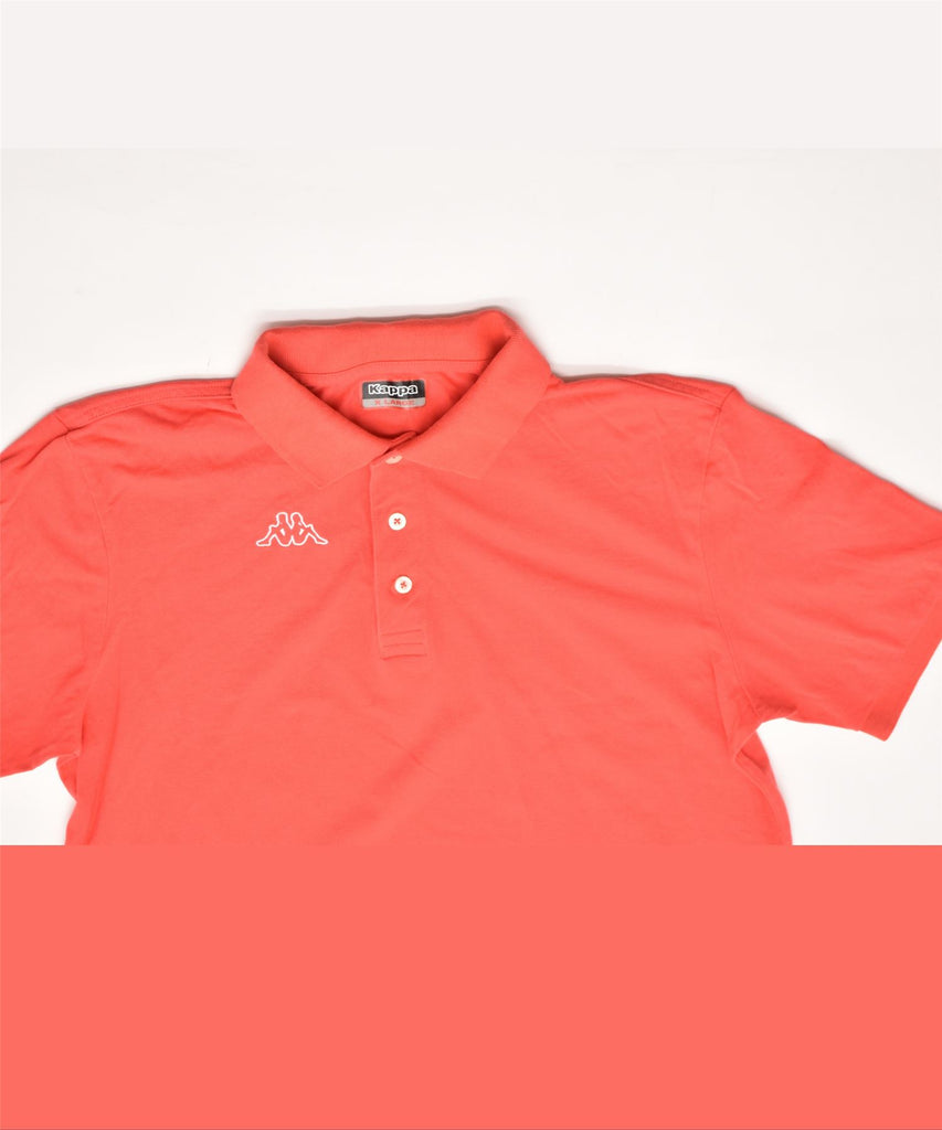 KAPPA Mens Polo Shirt XL Red Cotton | Vintage | Thrift | Second-Hand | Used Clothing | Messina Hembry 