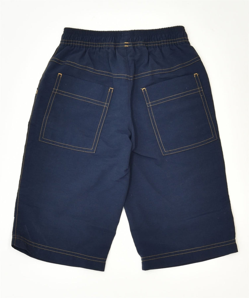 ADIDAS Boys Sport Shorts 5-6 Years Navy Blue Nylon Sports | Vintage | Thrift | Second-Hand | Used Clothing | Messina Hembry 