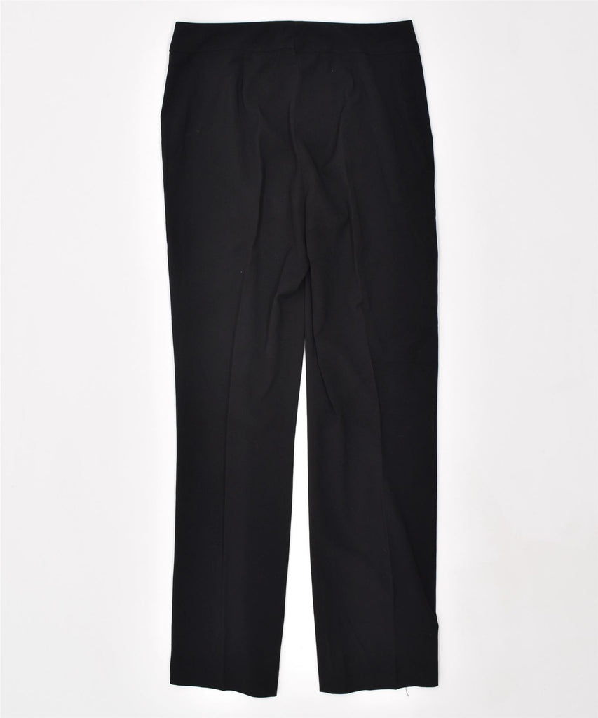 VINTAGE Womens Straight Suit Trousers W28 L29 Black | Vintage | Thrift | Second-Hand | Used Clothing | Messina Hembry 