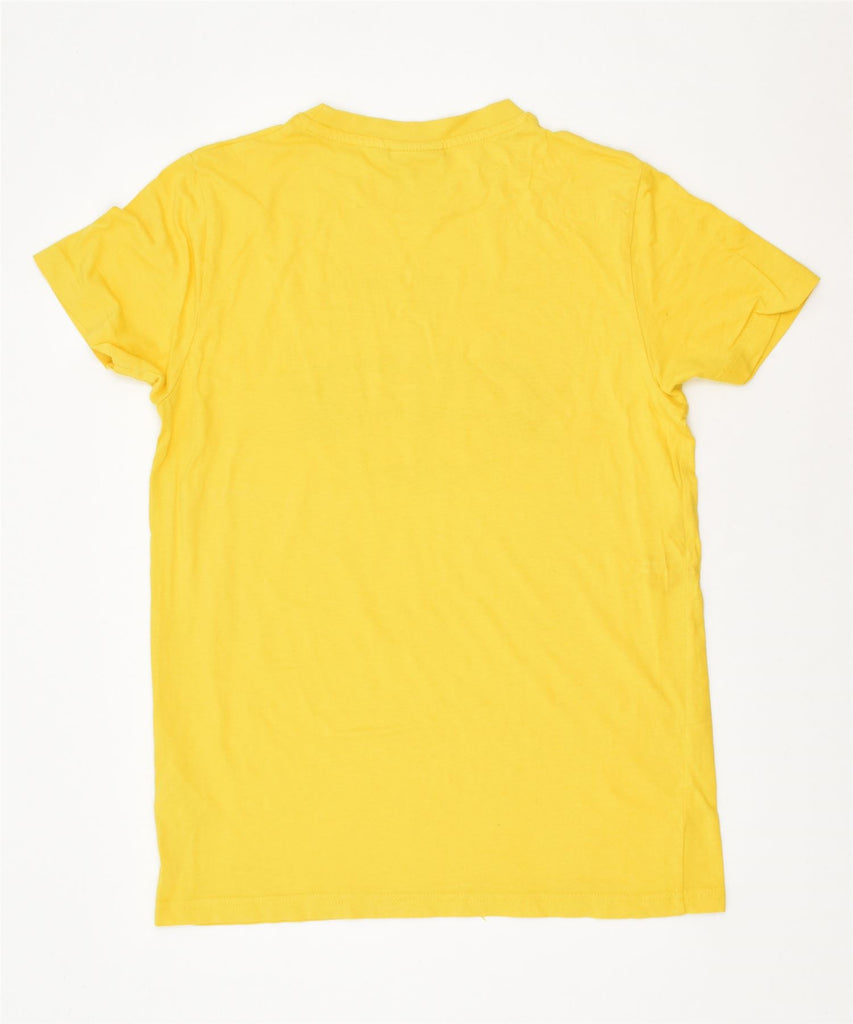 ELLESSE Boys Graphic T-Shirt Top 11-12 Years Yellow Cotton | Vintage | Thrift | Second-Hand | Used Clothing | Messina Hembry 