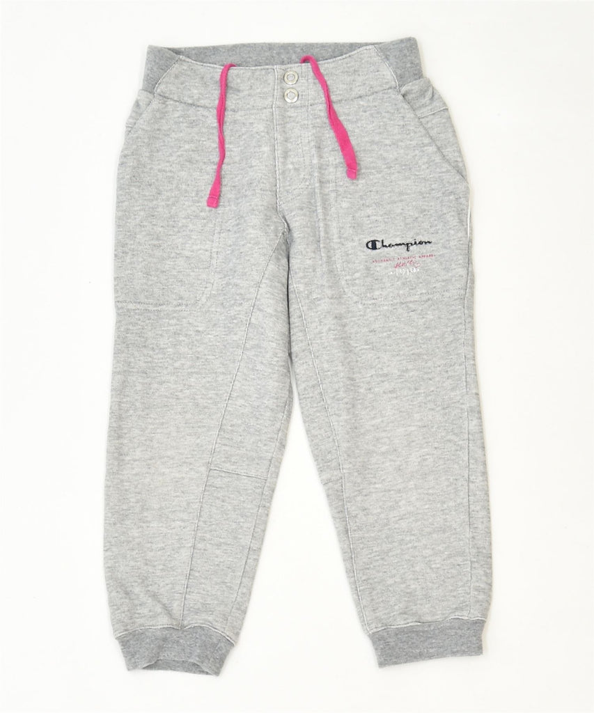 CHAMPION Girls Tracksuit Trousers Joggers 3-4 Years 2XS Grey Sports | Vintage | Thrift | Second-Hand | Used Clothing | Messina Hembry 