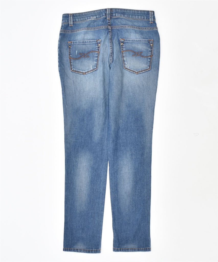 TRUSSARDI Womens Slim Jeans W27 L30 Blue Cotton | Vintage | Thrift | Second-Hand | Used Clothing | Messina Hembry 