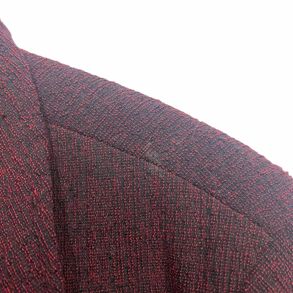 Kenzo City Women's Blazer Jacket | Vintage High End Designer Stretchy Wool Red | Vintage Messina Hembry | Thrift | Second-Hand Messina Hembry | Used Clothing | Messina Hembry 