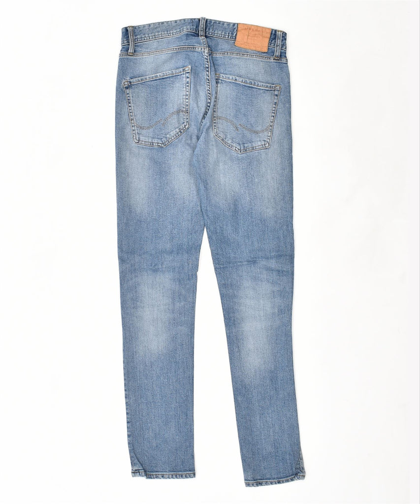 JACK & JONES Mens Skinny Jeans W28 L32 Blue Cotton | Vintage | Thrift | Second-Hand | Used Clothing | Messina Hembry 