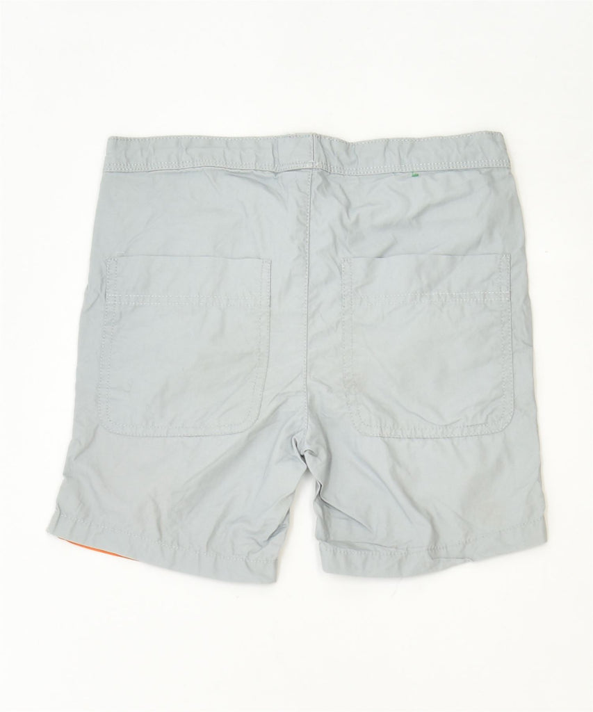 BENETTON Girls Graphic Shorts 6-7 Years Small Grey Cotton Sports | Vintage | Thrift | Second-Hand | Used Clothing | Messina Hembry 