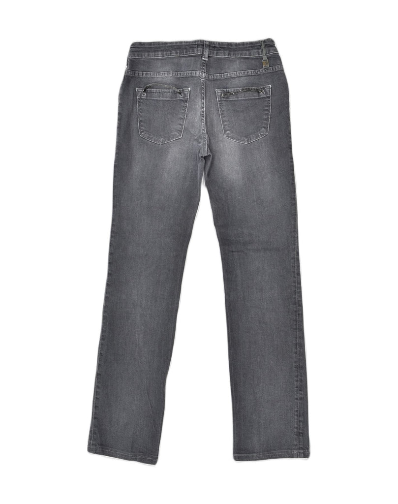 TRUSSARDI Womens Straight Jeans W28 L31 Grey Cotton | Vintage | Thrift | Second-Hand | Used Clothing | Messina Hembry 