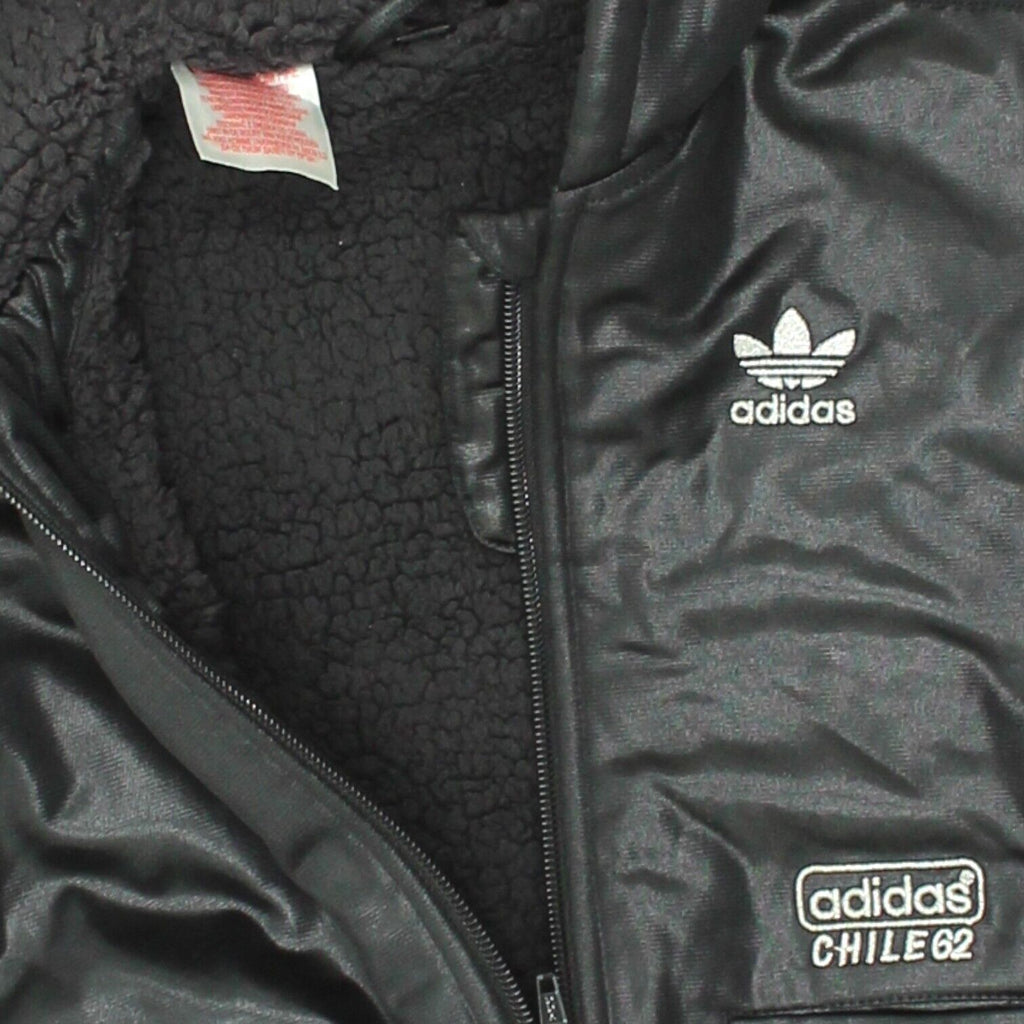 Adidas Originals Chile 62 Kids Jacket | Vintage Football Sportswear Black | Vintage Messina Hembry | Thrift | Second-Hand Messina Hembry | Used Clothing | Messina Hembry 