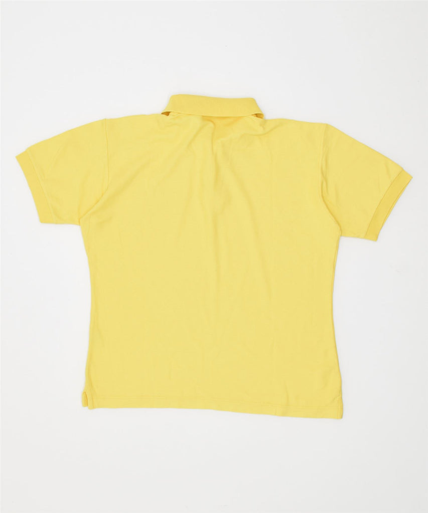 FILA Mens Polo Shirt IT 46 Small Yellow | Vintage | Thrift | Second-Hand | Used Clothing | Messina Hembry 