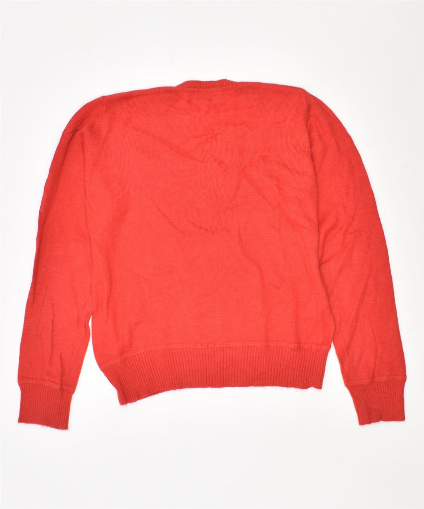 LIU JO Girls Crew Neck Jumper Sweater 7-8 Years Red | Vintage | Thrift | Second-Hand | Used Clothing | Messina Hembry 