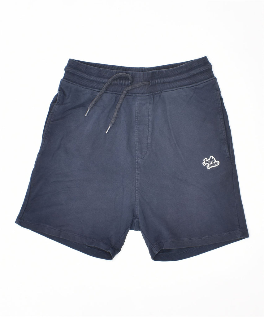 JACK & JONES Mens Sport Shorts Small Blue Cotton | Vintage | Thrift | Second-Hand | Used Clothing | Messina Hembry 