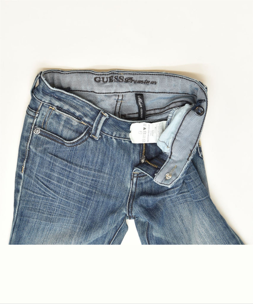 GUESS Girls Straight Jeans 5-6 Years W22 L24 Blue Cotton Classic | Vintage | Thrift | Second-Hand | Used Clothing | Messina Hembry 