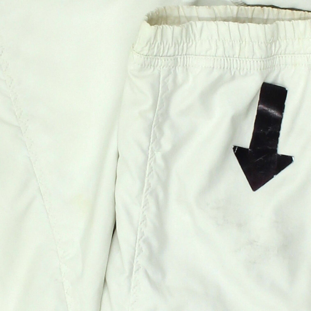 Ellesse Mens White Tracksuit Bottoms | Vintage 90s Sportswear Track Pants VTG | Vintage Messina Hembry | Thrift | Second-Hand Messina Hembry | Used Clothing | Messina Hembry 